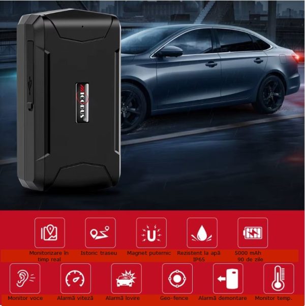 GPS Tracker Micodus ML500 – Monitorizare Profesională, Precizie Ridicată, Autonomie Mare, Rezistență IP67 - imagine 7