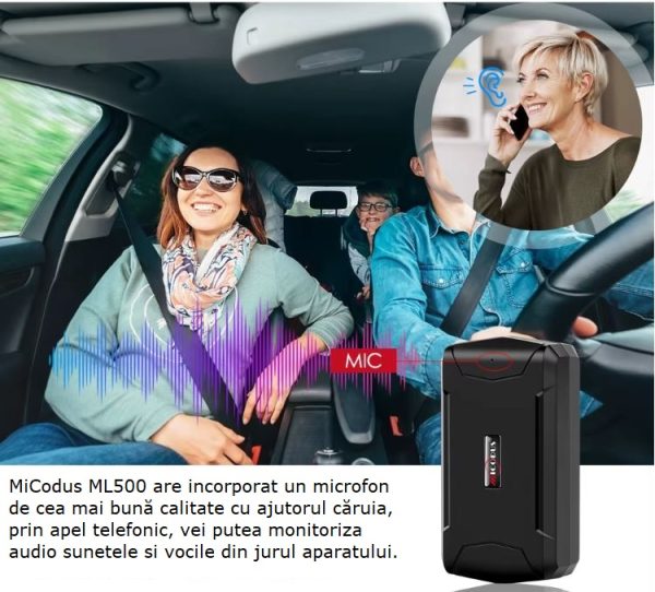 GPS Tracker Micodus ML500 – Monitorizare Profesională, Precizie Ridicată, Autonomie Mare, Rezistență IP67 - imagine 8