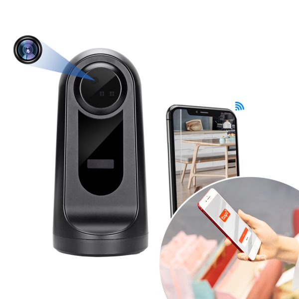 Mini camera Wi-Fi, Autonomie lunga, Full HD 1080p, Control de la distanta, Viziune noctura, Senzor PIR, Aishine LS019 - imagine 7