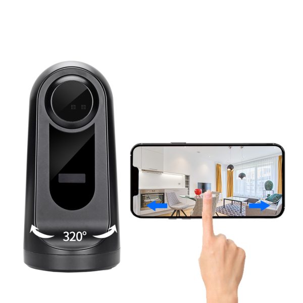 Mini camera Wi-Fi, Autonomie lunga, Full HD 1080p, Control de la distanta, Viziune noctura, Senzor PIR, Aishine LS019 - imagine 4