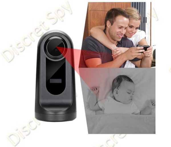 Mini camera Wi-Fi, Autonomie lunga, Full HD 1080p, Control de la distanta, Viziune noctura, Senzor PIR, Aishine LS019 - imagine 5