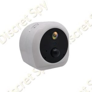 Camera IP S8 Wi Fi Mini 1080p, cu vedere nocturna, detectie miscare – design ultra-discret - culoare alb