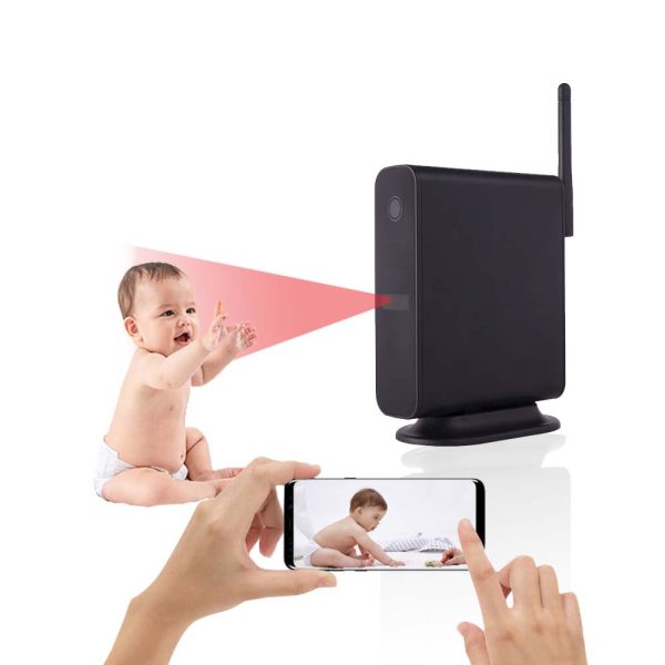 Camera ascunsa in router fals, Wi-Fi, Full HD 1080, senzor PIR, standby 1-2 ani – Model LS009 - imagine 7