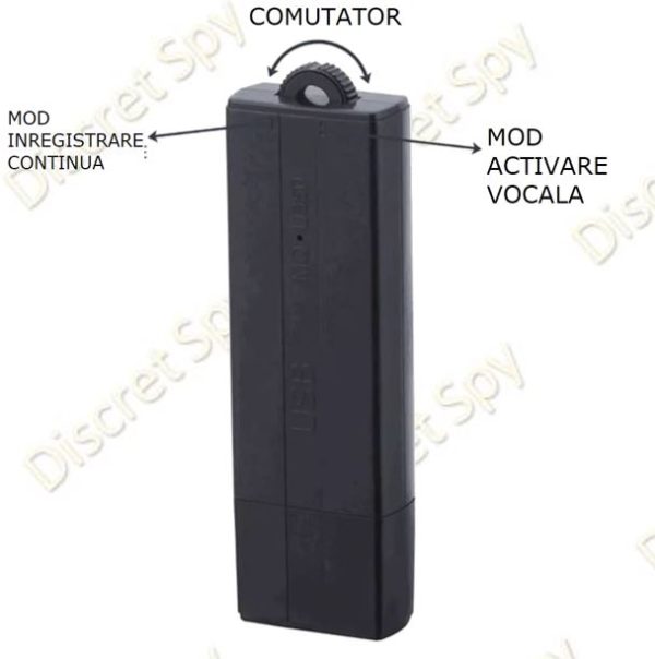 Reportofon profesional Esonic MQ-U350 – Inregistrare discreta, performanta maxima - imagine 9