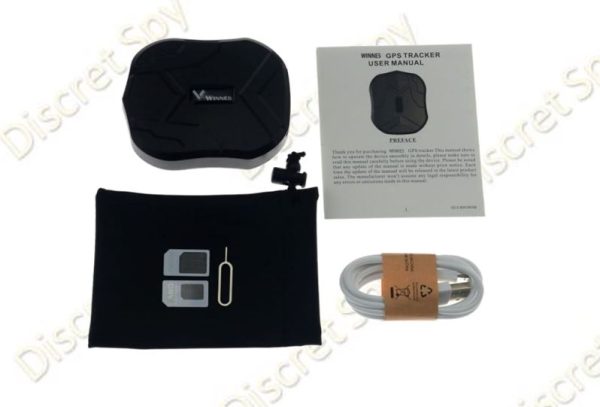 GPS Tracker Auto 2G TKSTAR Winnes TK905 – 5000 mAh, Magnet Puternic, Localizare GPS + LBS, IP65, Monitorizare in Timp Real, Aplicatie Android / iOS - imagine 5
