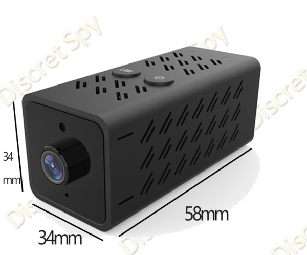 Camera de supraveghere Wi-Fi Mini WJ13, Full HD 1080p, viziune nocturna, detectie miscare si sunet, stocare microSD - imagine 2