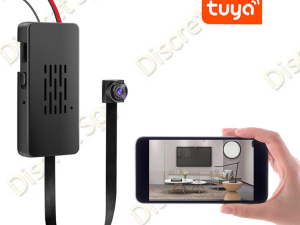 Modul camera spion C10 Wi-Fi Full HD 1080p – integrabil in obiecte, autonomie 5–7 ore, stocare pana la 128GB