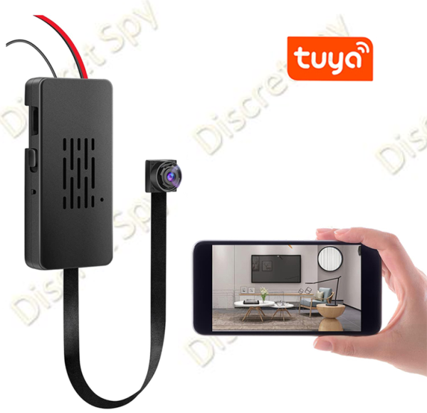 Modul camera spion C10 Wi-Fi Full HD 1080p – integrabil in obiecte, autonomie 5–7 ore, stocare pana la 128GB