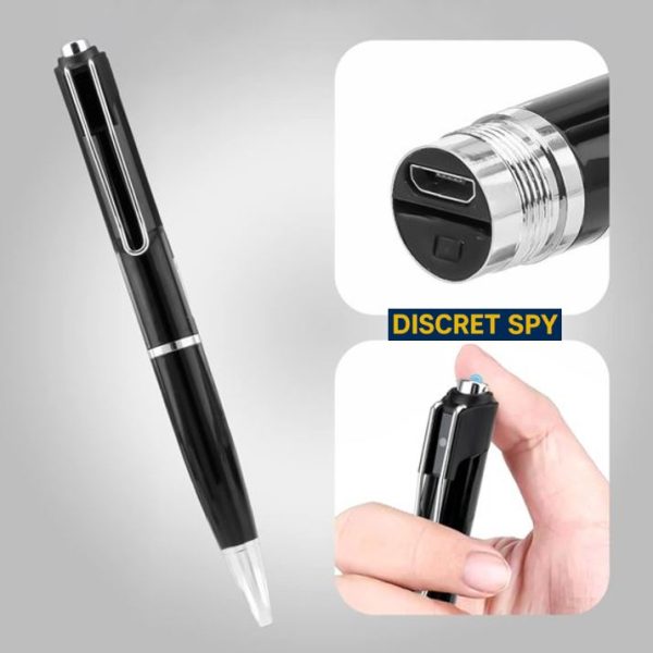 Pix Spion W9 cu Camera Video Full HD 1080p, Inregistrare Foto/Audio/Video, Stocare micro-SD pana la 64GB, Autonomie 75 minute, Design Discret - imagine 2
