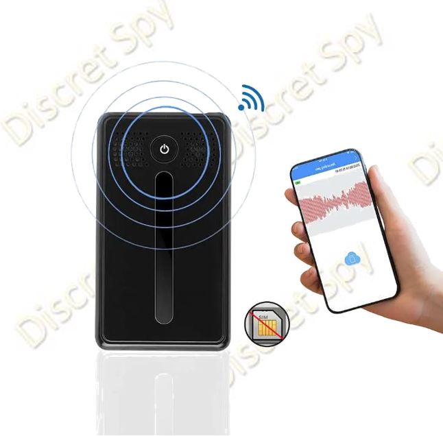 Reportofon Wi-Fi cu Standby Lung AR02 — audio live, alerte la zgomot