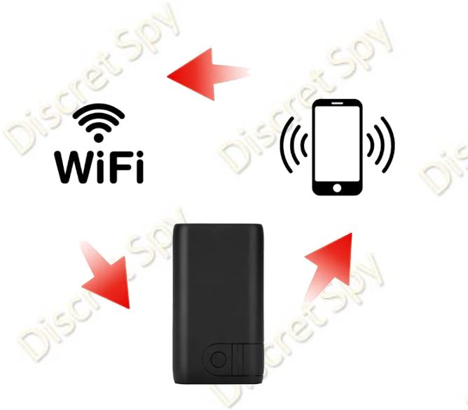Reportofon Wi-Fi AR06, Baterie externă 7500 mAh, Standby până la 9 luni, magnet integrat - imagine 4
