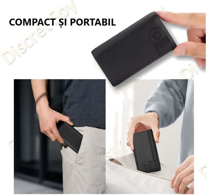 Reportofon Wi-Fi AR06, Baterie externă 7500 mAh, Standby până la 9 luni, magnet integrat - imagine 10