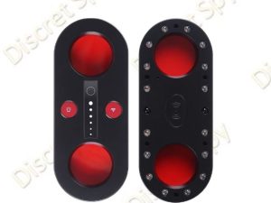 Detector Anti-Spy DE010 – Găsește camere ascunse și semnale wireless, vizor mare 3,6 cm