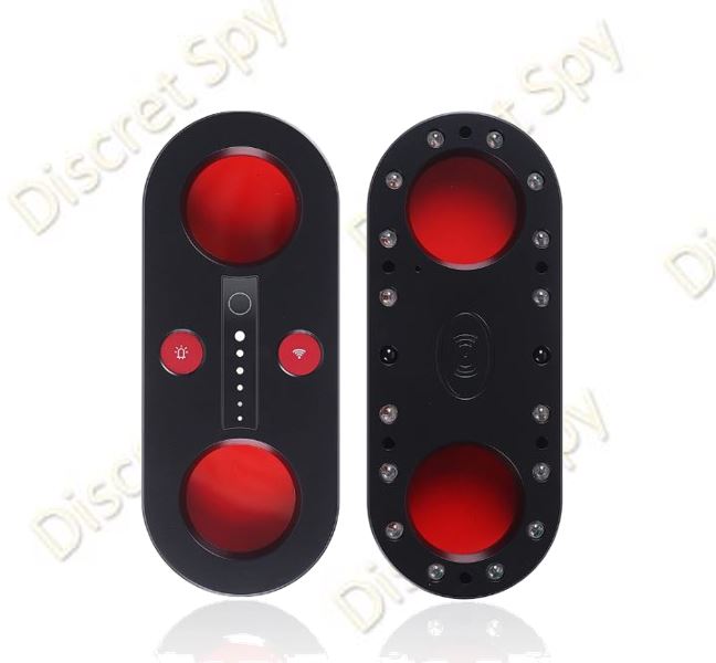 Detector Anti-Spy DE010 – Găsește camere ascunse și semnale wireless, vizor mare 3,6 cm
