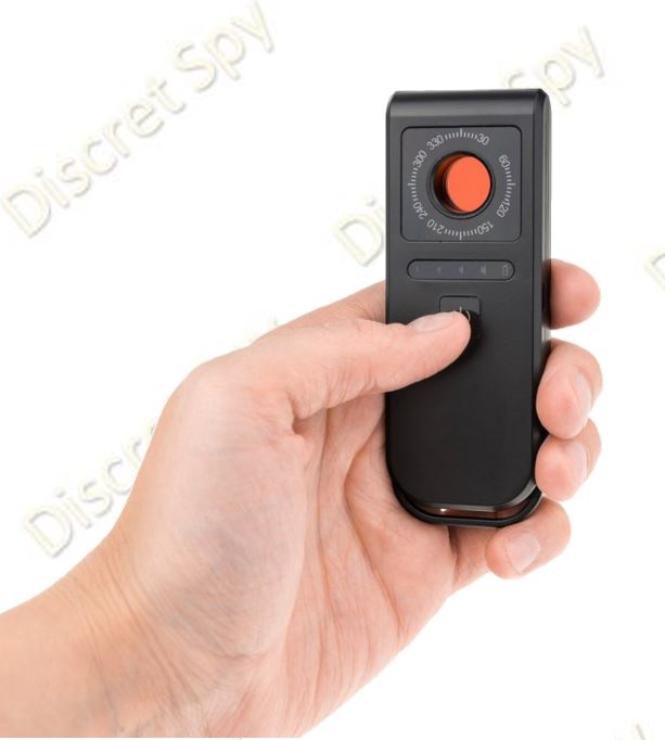 Detector camere ascunse DE01 – optic, LED IR, portabil (autonomie până la 25h) - imagine 3