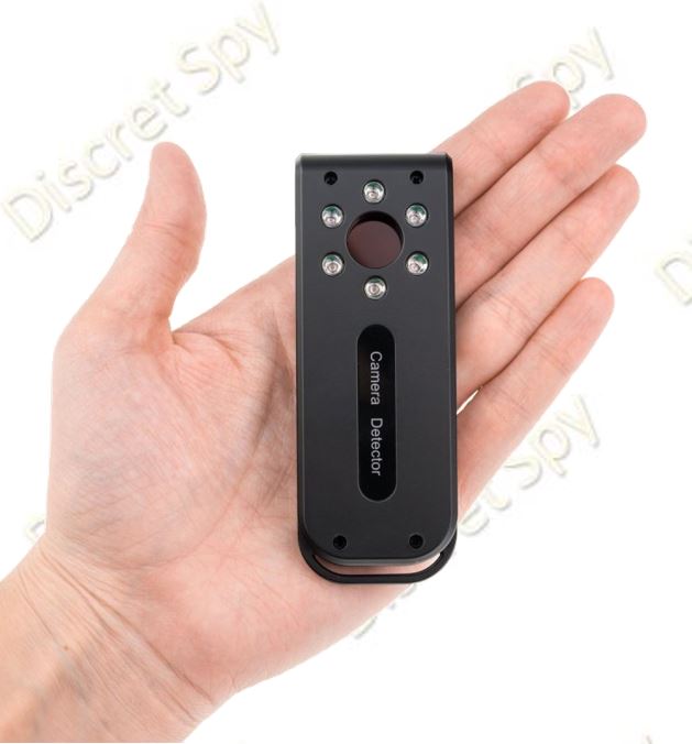 Detector camere ascunse DE01 – optic, LED IR, portabil (autonomie până la 25h) - imagine 2