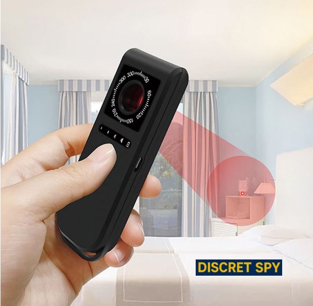 Detector camere ascunse DE01 – optic, LED IR, portabil (autonomie până la 25h) - imagine 9