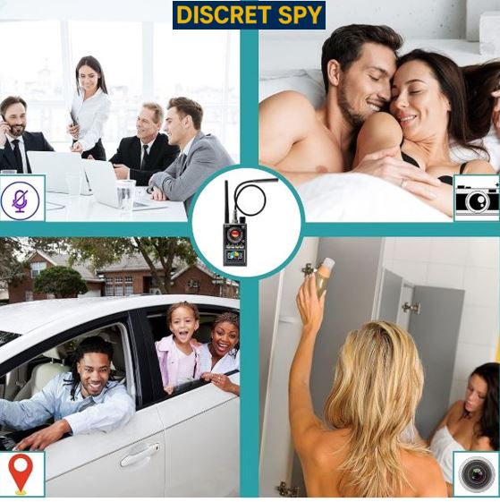 Detector portabil K99 – camere ascunse, microfoane, GPS, semnale wireless și magneți - imagine 13