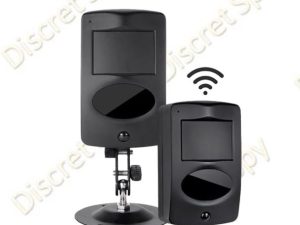 Cameră IP Wi-Fi LS011 (Negru) – disimulată în senzor PIR, 1080p, IR 5 m, unghi 145°, două căi, standby până la 1 an
