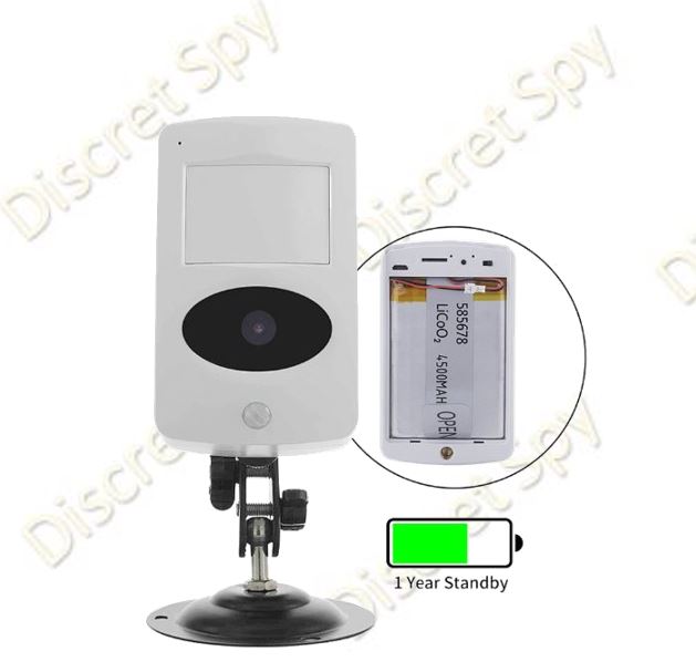 Cameră IP Wi-Fi LS011 (Alb) – disimulată în senzor PIR, 1080p, IR 5 m, unghi 145°, două căi, standby până la 1 an - imagine 7