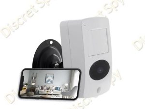Cameră IP Wi-Fi LS011 (Alb) – disimulată în senzor PIR, 1080p, IR 5 m, unghi 145°, două căi, standby până la 1 an
