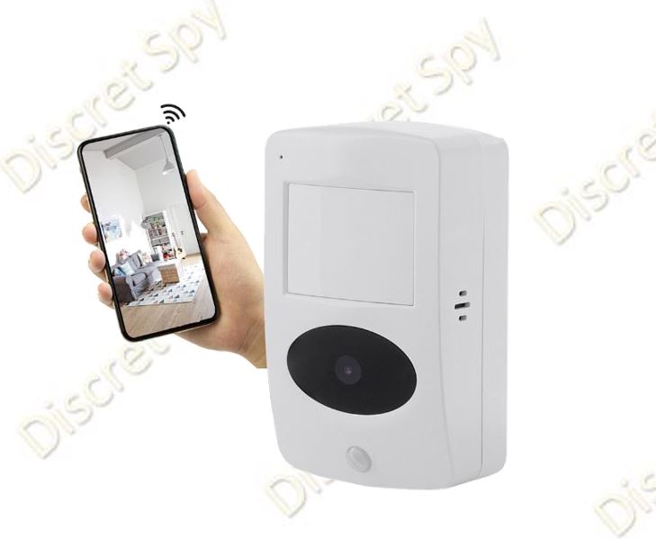 Cameră IP Wi-Fi LS011 (Alb) – disimulată în senzor PIR, 1080p, IR 5 m, unghi 145°, două căi, standby până la 1 an - imagine 4