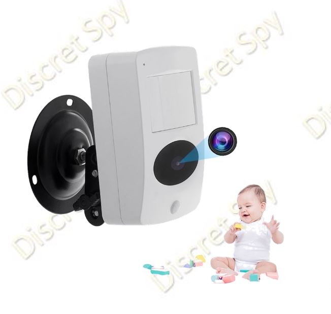 Cameră IP Wi-Fi TY011 (Alb) – disimulată în senzor PIR, aplicație Tuya, 1080p, IR 5 m, unghi 145°, două căi, standby până la 1 an - imagine 3