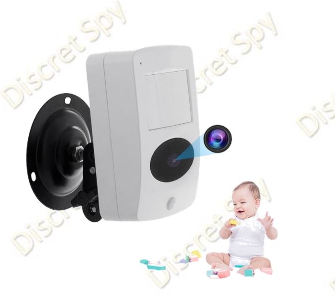 Cameră IP Wi-Fi LS011 (Alb) – disimulată în senzor PIR, 1080p, IR 5 m, unghi 145°, două căi, standby până la 1 an - imagine 3