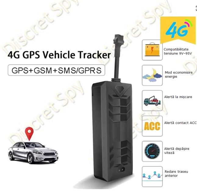 GPS Tracker Auto & Moto TKSTAR / WINNES TK806 4G, Localizare în timp real, Oprire motor la distanță, IP65 - imagine 5