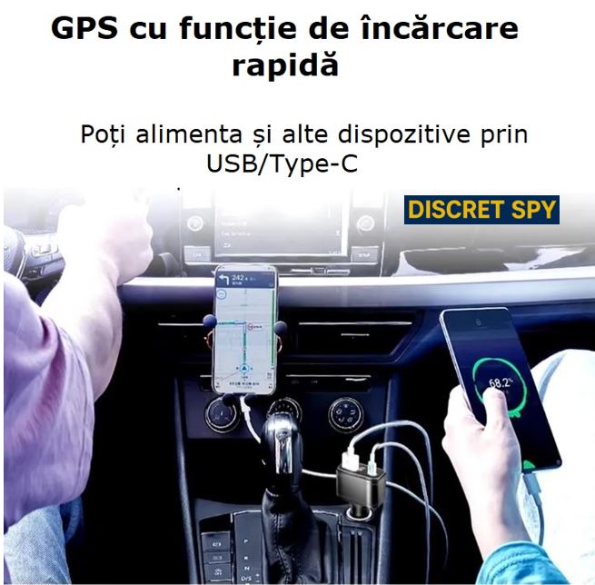 GPS Tracker Auto TK818 4G Winnes – Instalare instant la brichetă, Localizare în timp real, Buton SOS și Încărcător Auto - imagine 11