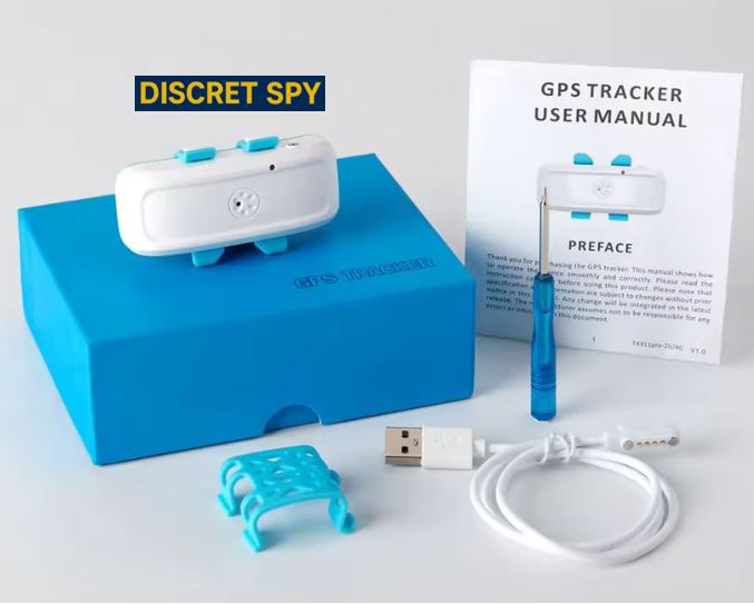 TK911 Pro 4G GPS Tracker pentru câini și pisici – Localizare precisă, Geofence, Baterie 700 mAh, rezistent la apă - imagine 2