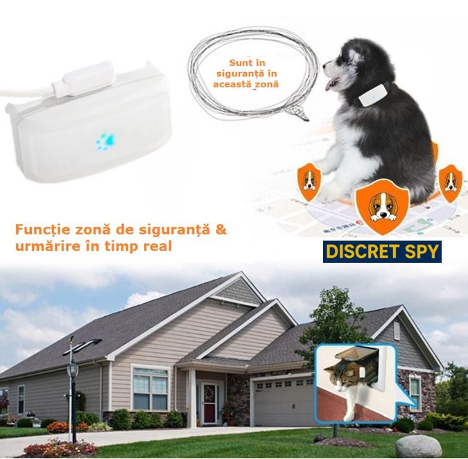 Mini GPS Tracker TKSTAR WINNES TK911 – urmărire în timp real pentru câini și pisici - imagine 9