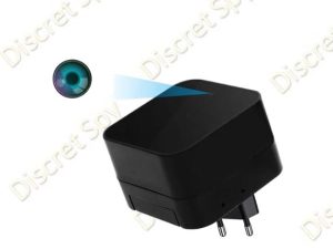 Cameră Wi-Fi ascunsă în încărcător USB A85 (EU) – 4K*, 1080p nativ, IR nocturn, control din aplicație