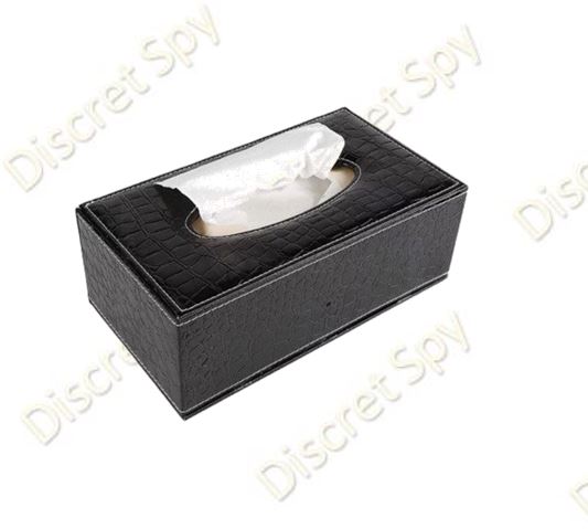 Cameră WiFi 1080p ascunsă în cutie de șervețele – monitorizare discretă cu detecție la mișcare - imagine 2