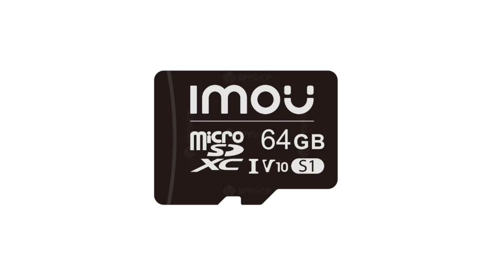 Card de memorie Imou microSDXC 64GB, UHS-I, Class 10, High Speed, pentru camere de supraveghere