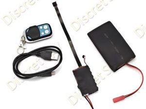 Cameră Spion Super-Compactă cu Wi-Fi, Telecomandă, Autonomie Extinsă și Înregistrare Full HD