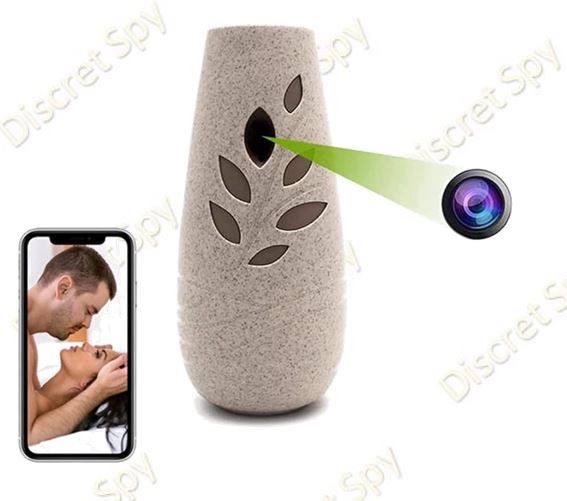 Cameră ascunsă 1080P în odorizant de cameră, Wi-Fi, baterie 2800 mAh, stocare microSD